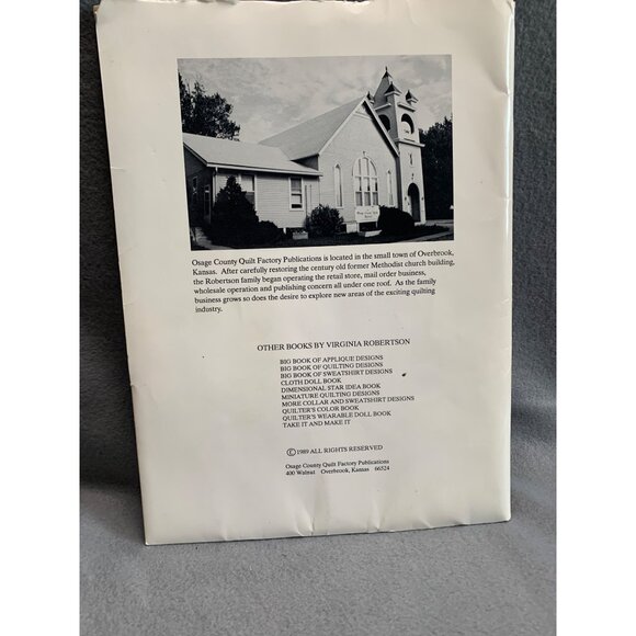 Osage County Quilt Factory Quilter's Misses Apron Sewing Pattern OCQF-QA - Picture 3 of 6